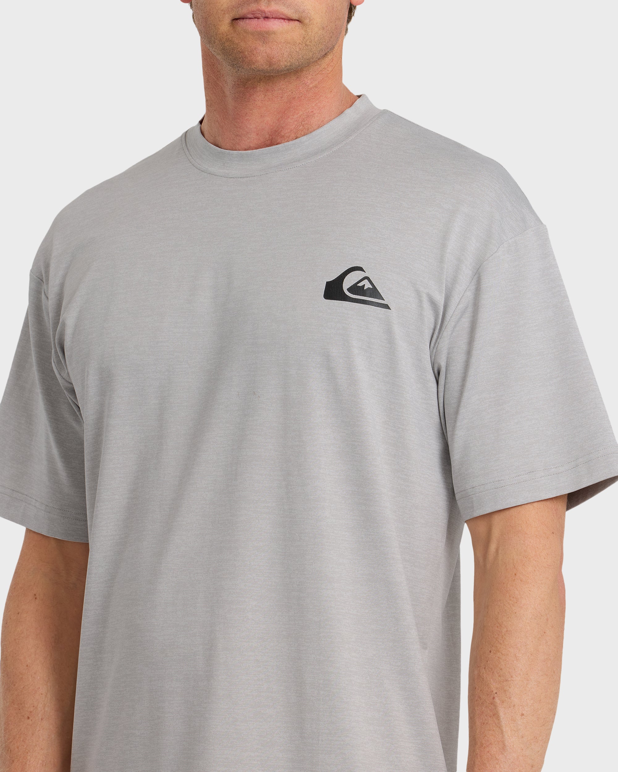 Everyday Short Sleeve Surf Tee - Light Grey Hth - Image 5