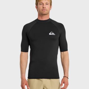 Everyday UPF 50 Short Sleeve Rashguard - Black