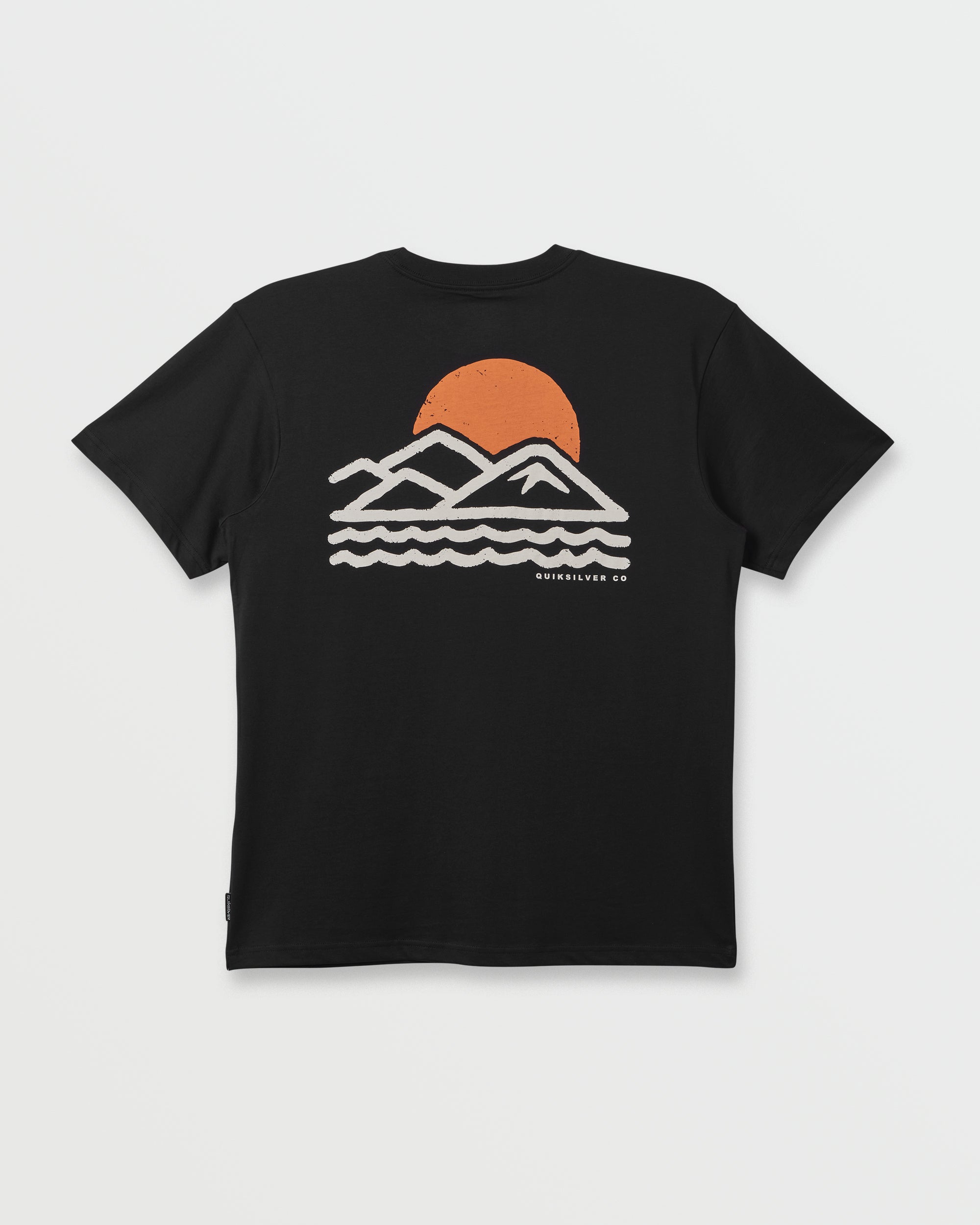 Blue Lines T-Shirt - Black - Image 2