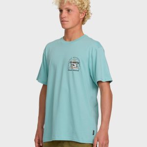 Simple Pleasures T-Shirt - Jade Gray