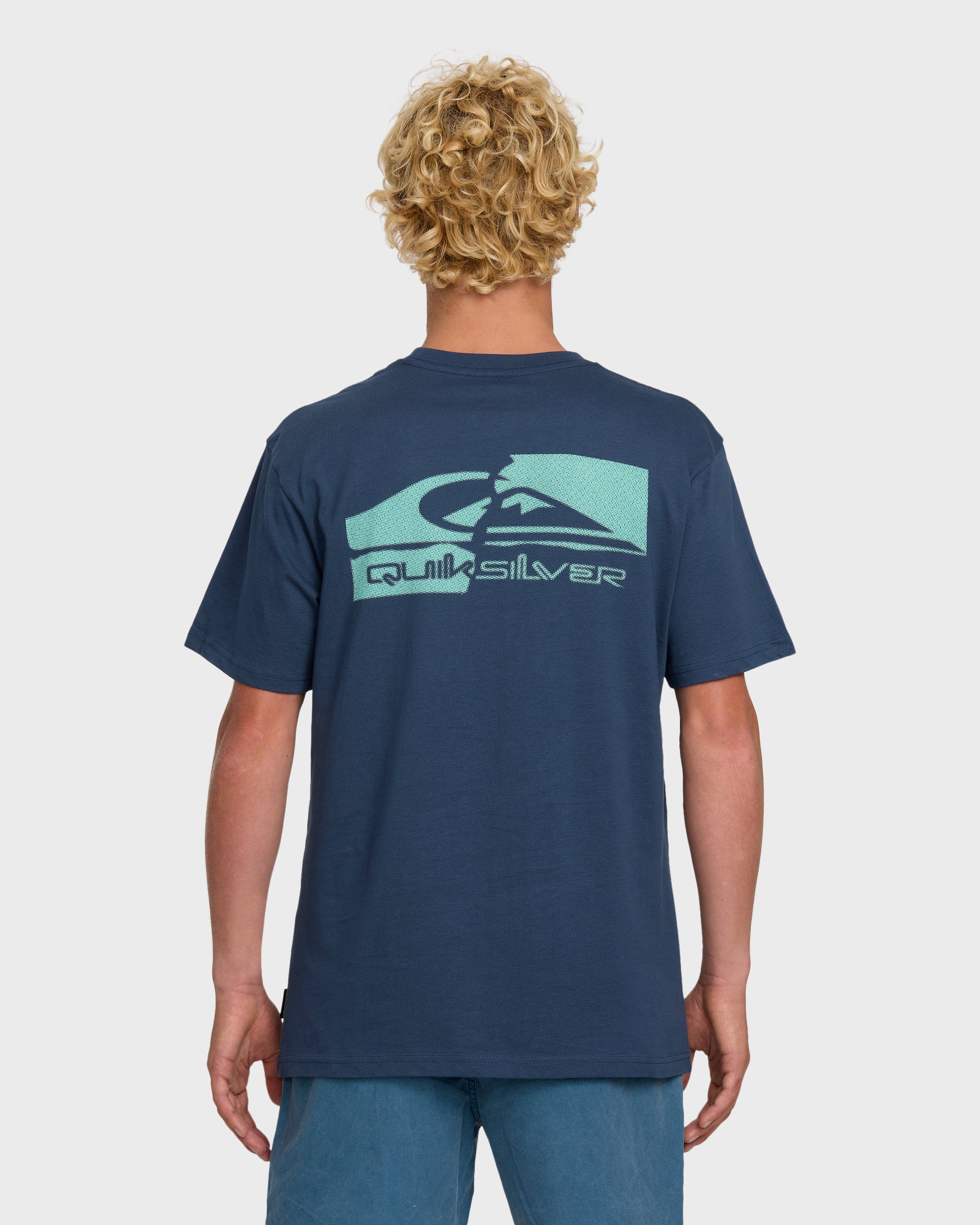 Torn T-Shirt - Navy - Image 2