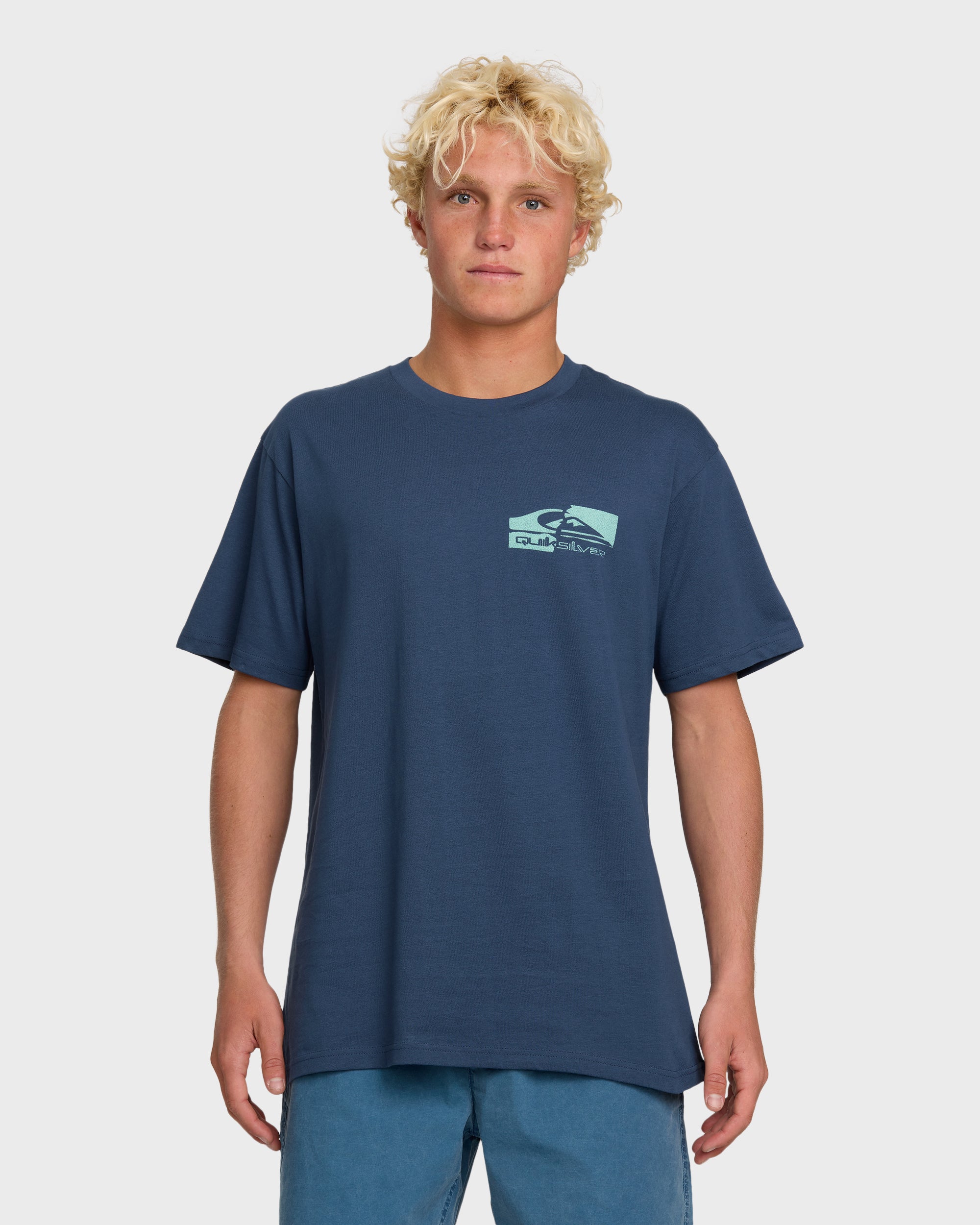Torn T-Shirt - Navy