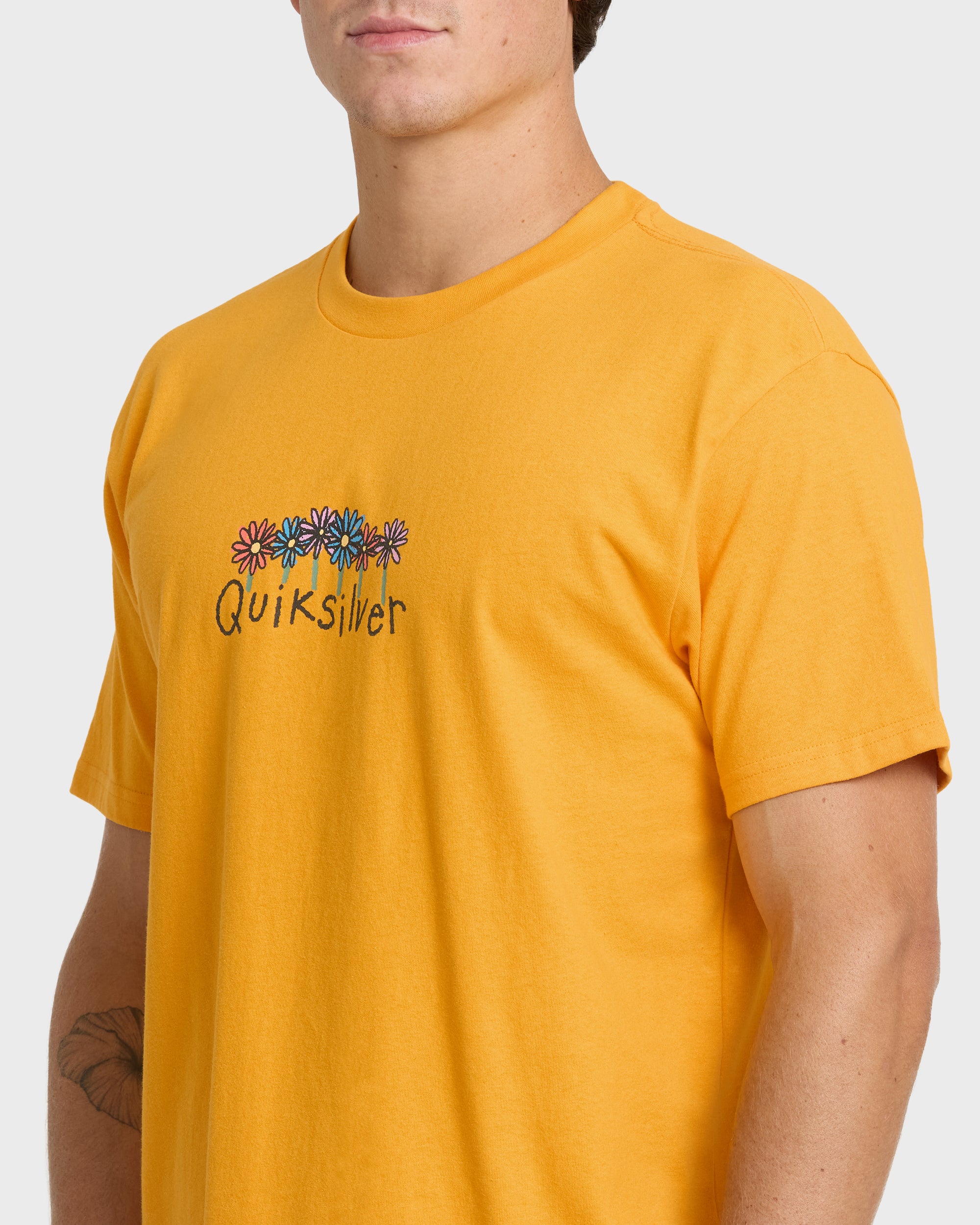 Pushin Daisies T-Shirt - Summer Gold - Image 5