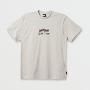 Pushin Daisies T-Shirt - Silver White Heather