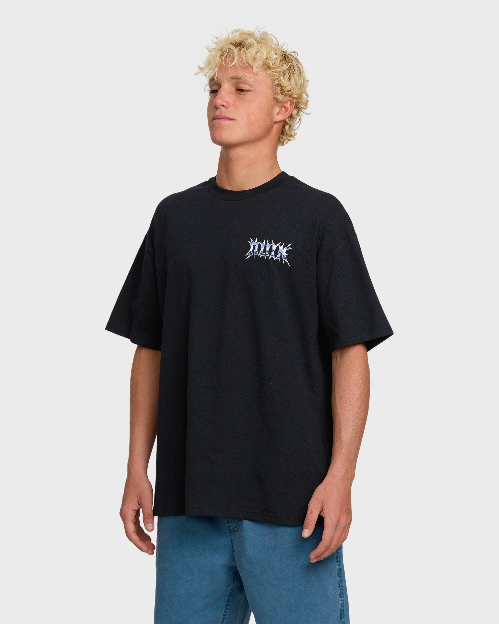 Mercury Chrome Storm T-Shirt - Black - Image 4