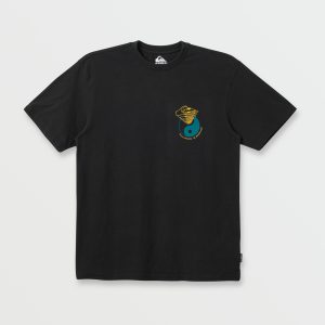 Hypnotic Wave T-Shirt - Black