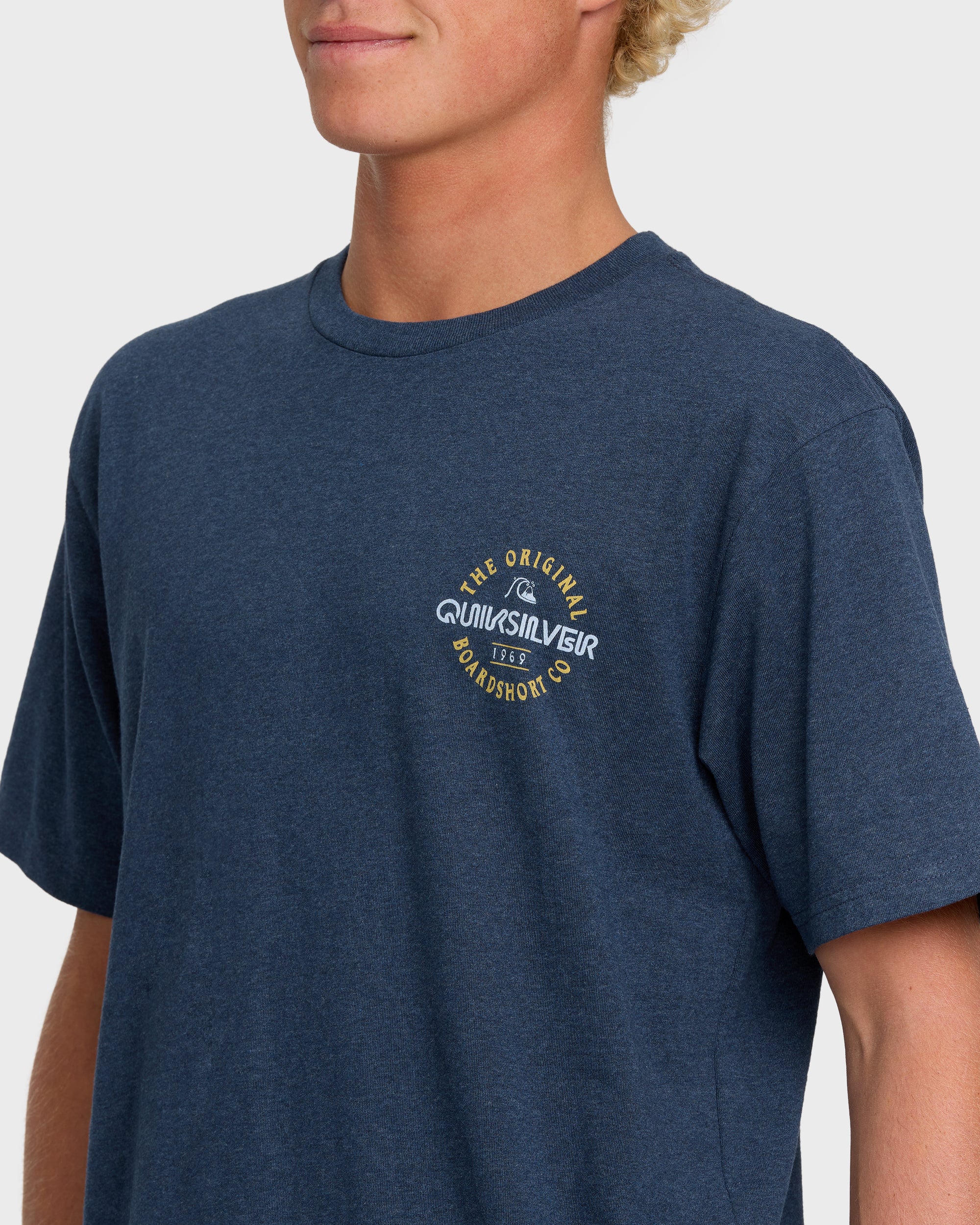 Eternal Circle T-Shirt - Navy Heather - Image 5