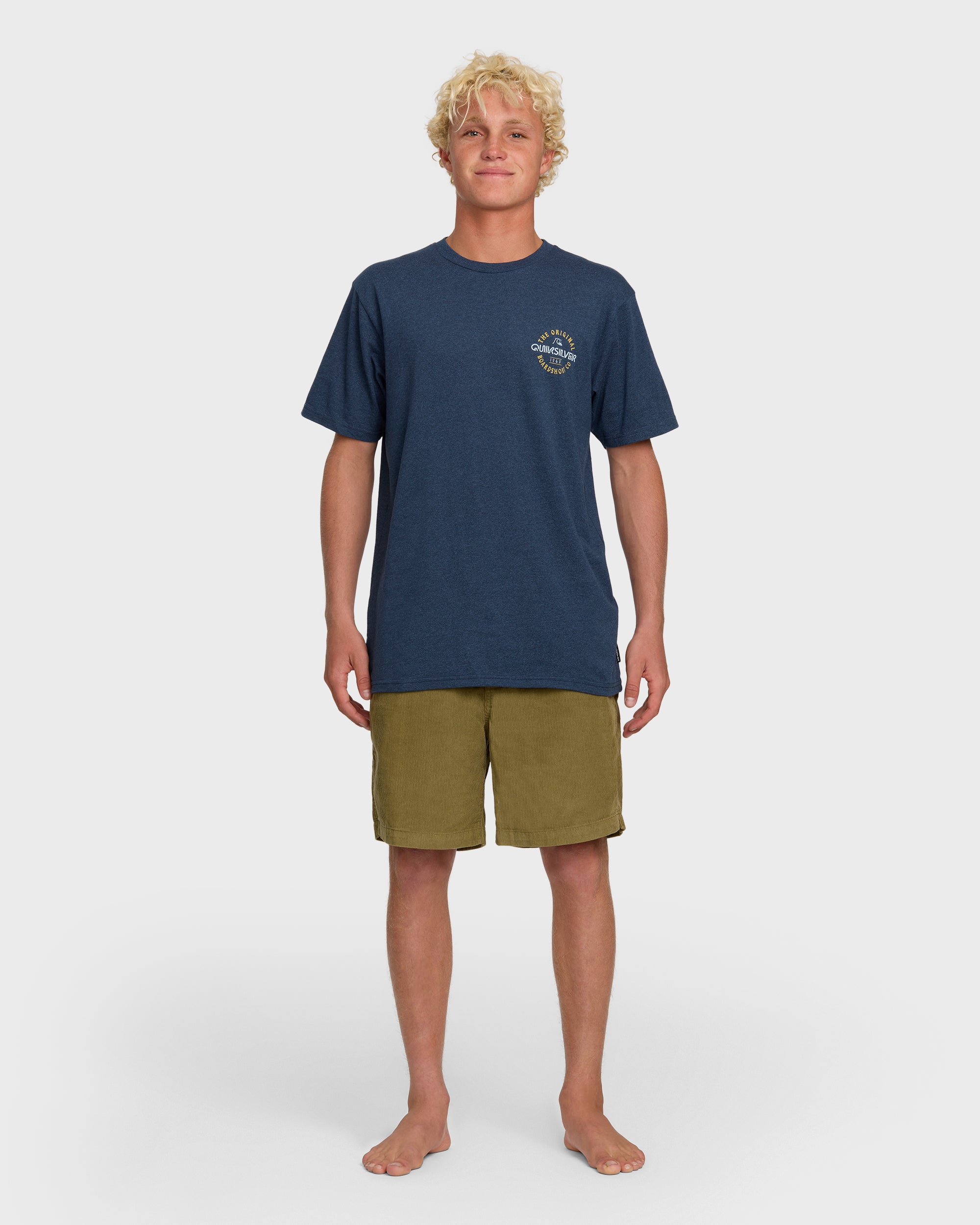 Eternal Circle T-Shirt - Navy Heather - Image 4