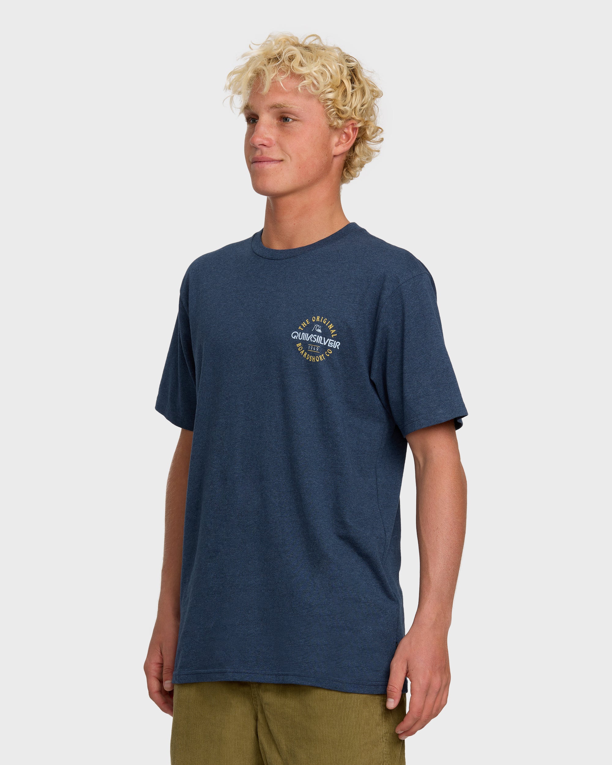 Eternal Circle T-Shirt - Navy Heather - Image 3