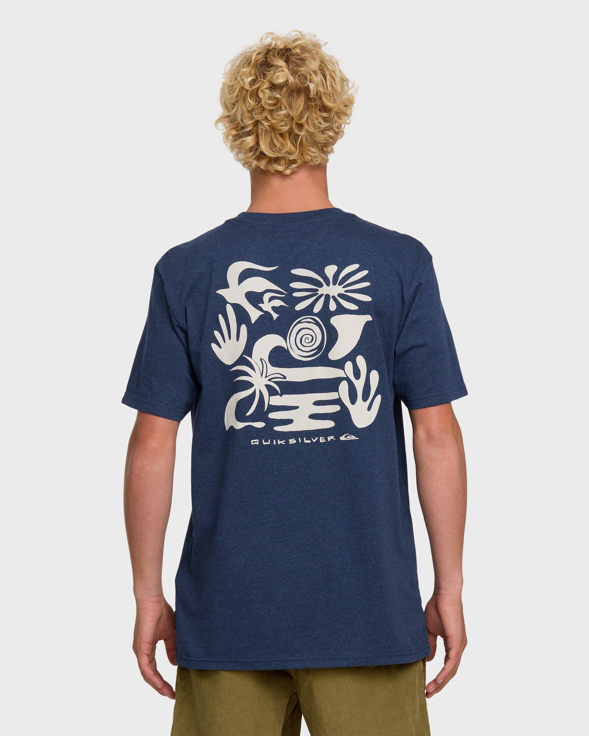 Free Bird T-Shirt - Navy Heather - Image 2