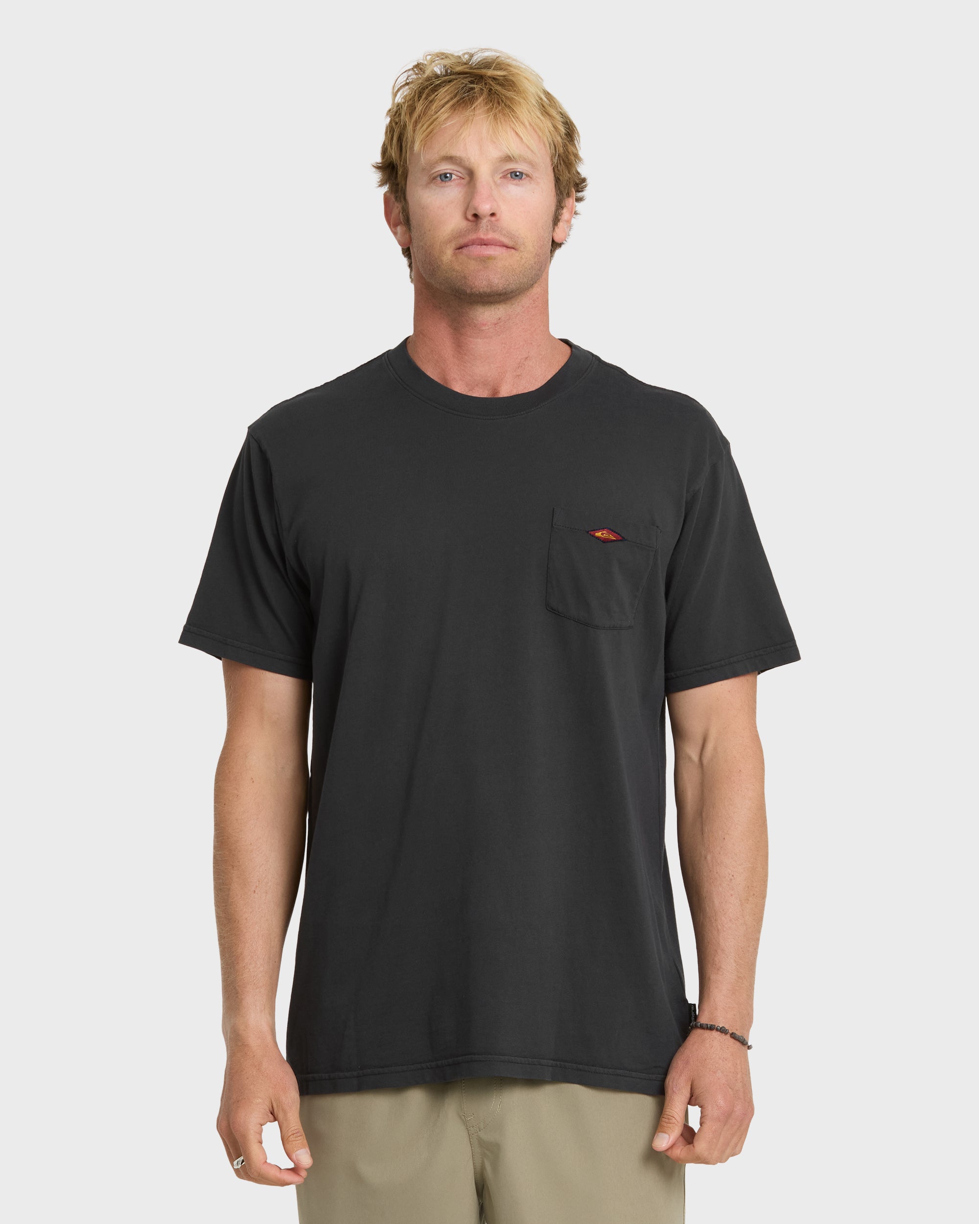 Saltwater Pocket Tee - Black - Image 2
