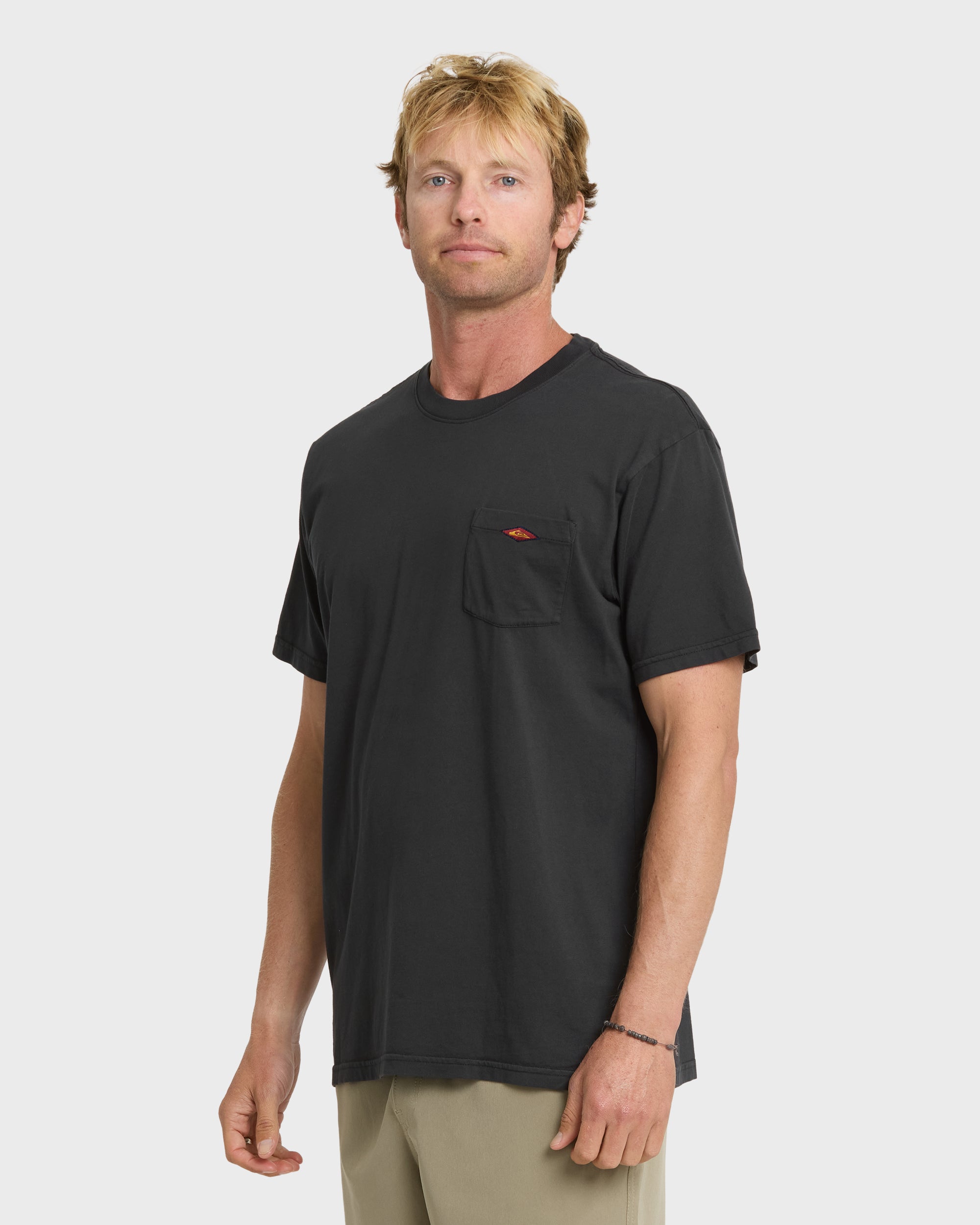 Saltwater Pocket Tee - Black - Image 5