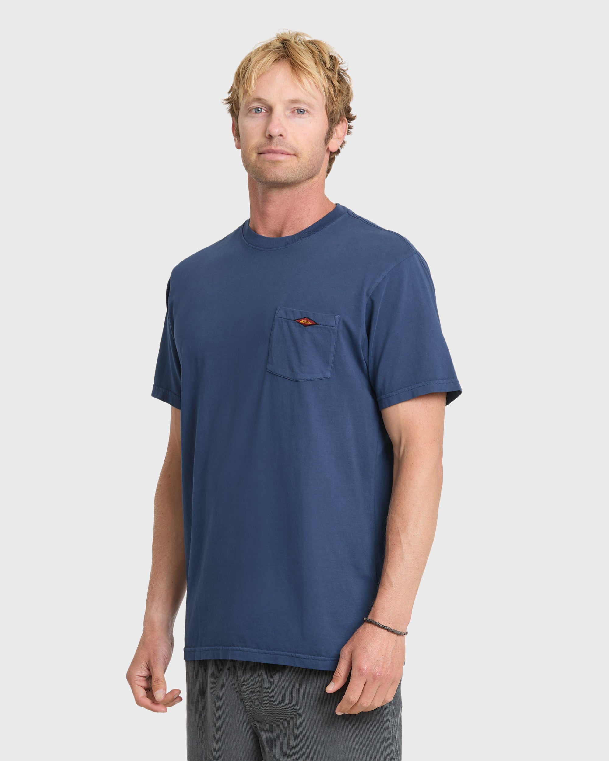 Saltwater Pocket Tee - Navy - Image 3