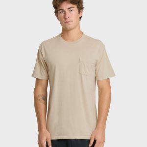 Saltwater Pocket Tee - Pale Aloe