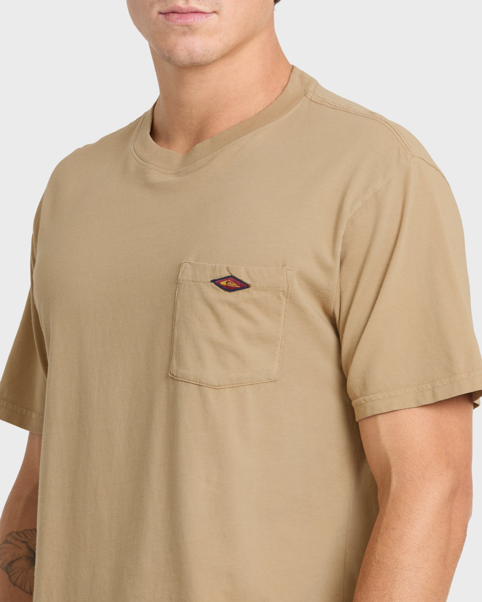 Saltwater Pocket Tee - Elmwood - Image 5