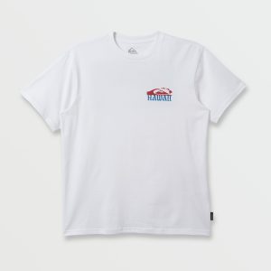 Hawaii Island Print T-Shirt - White