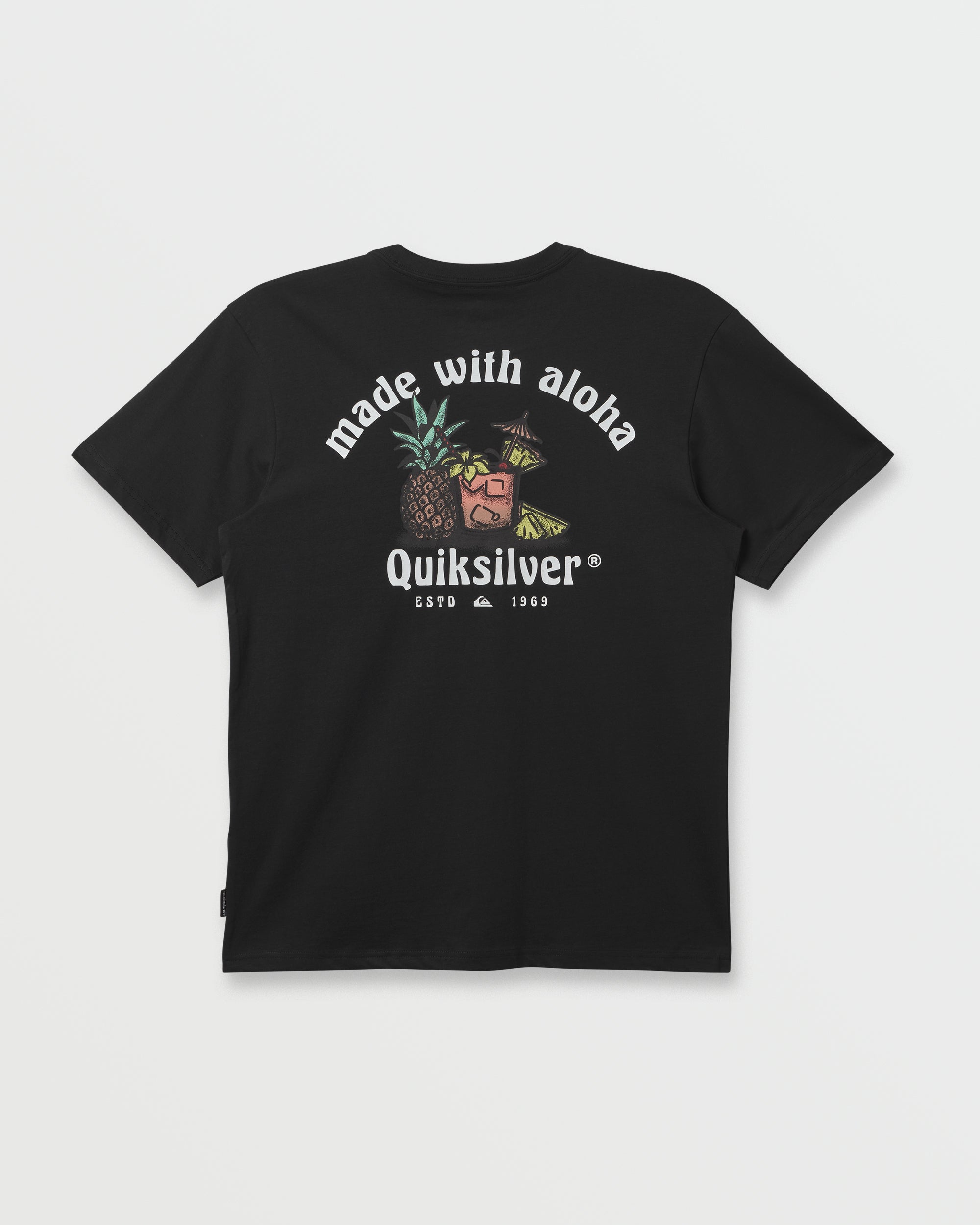 Hawaii Mai Tai T-Shirt - Black - Image 2