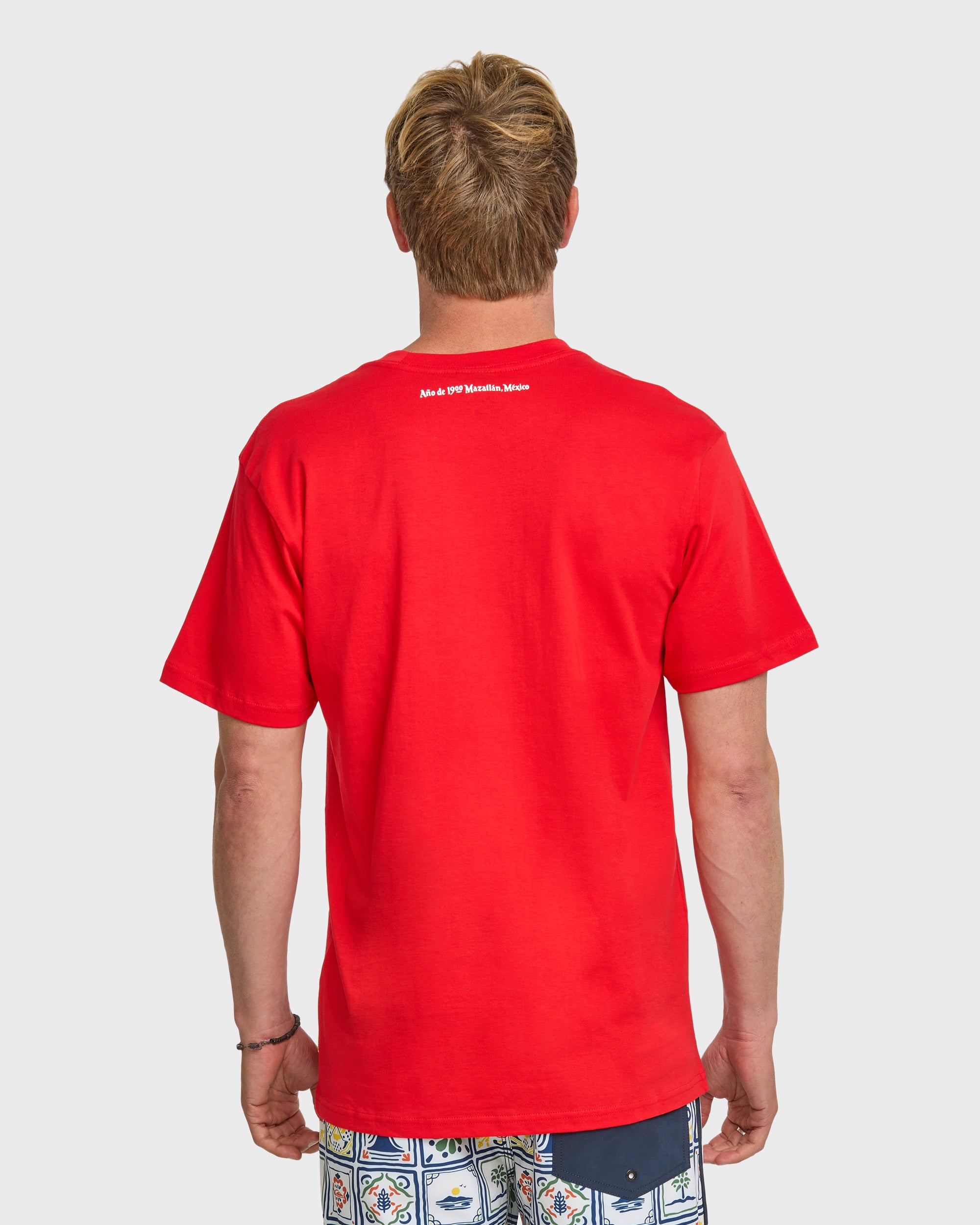 Quiksilver x Pacifico Baja Arch T-Shirt - Red - Image 5