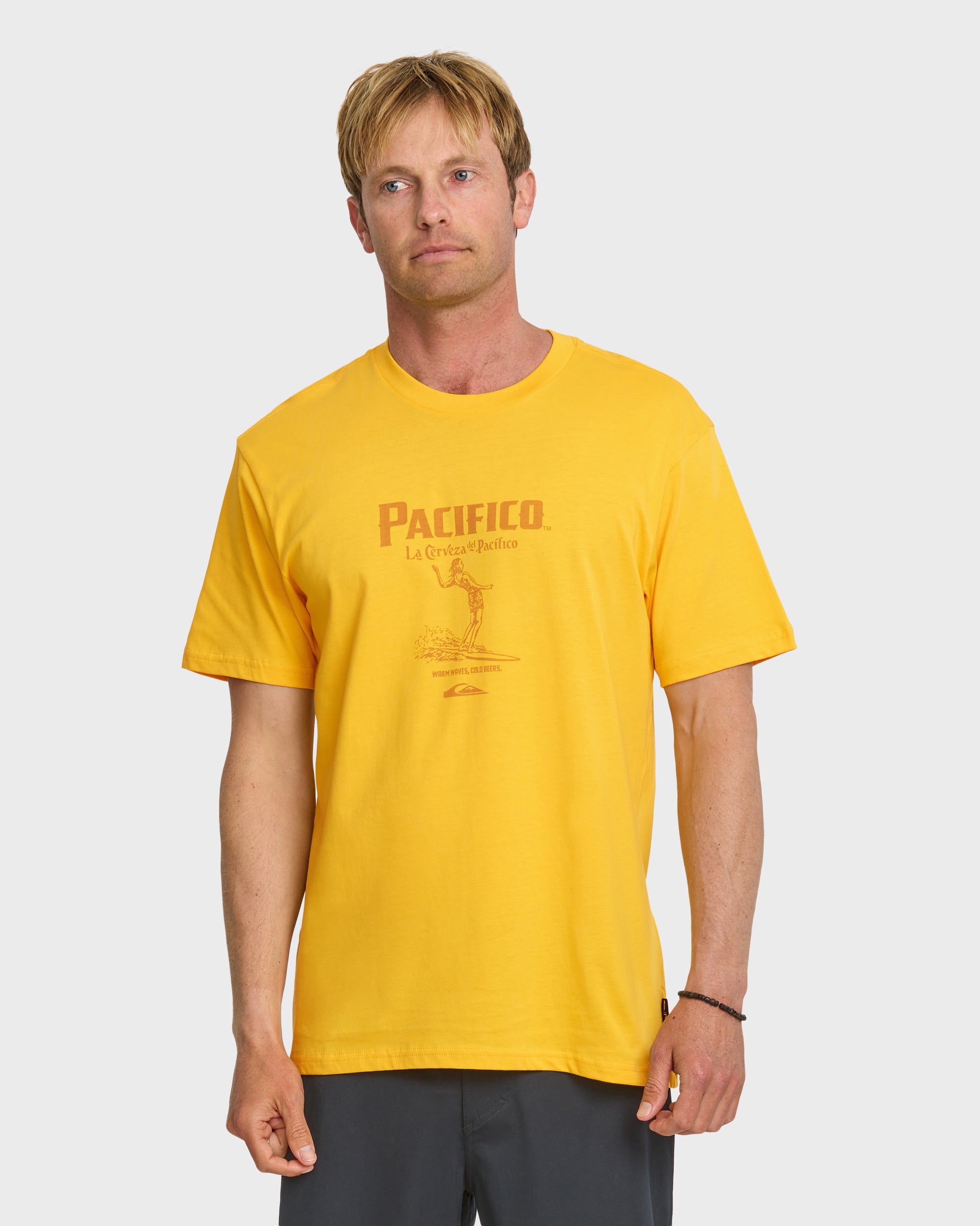 Quiksilver x Pacifico Baja Arch T-Shirt - Sunshine - Image 4