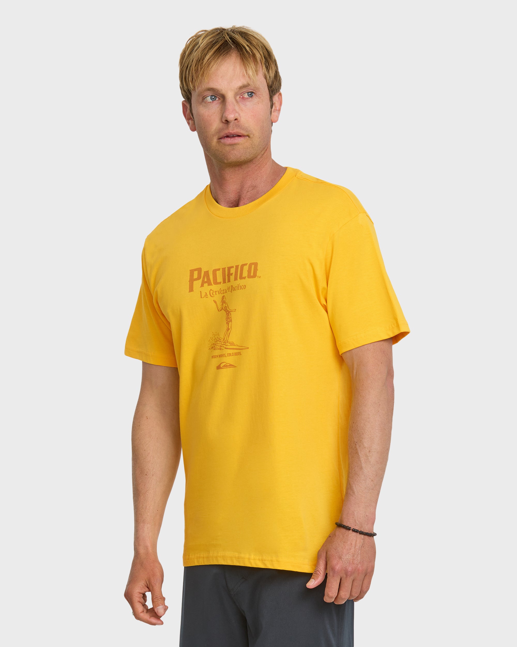 Quiksilver x Pacifico Baja Arch T-Shirt - Sunshine - Image 7
