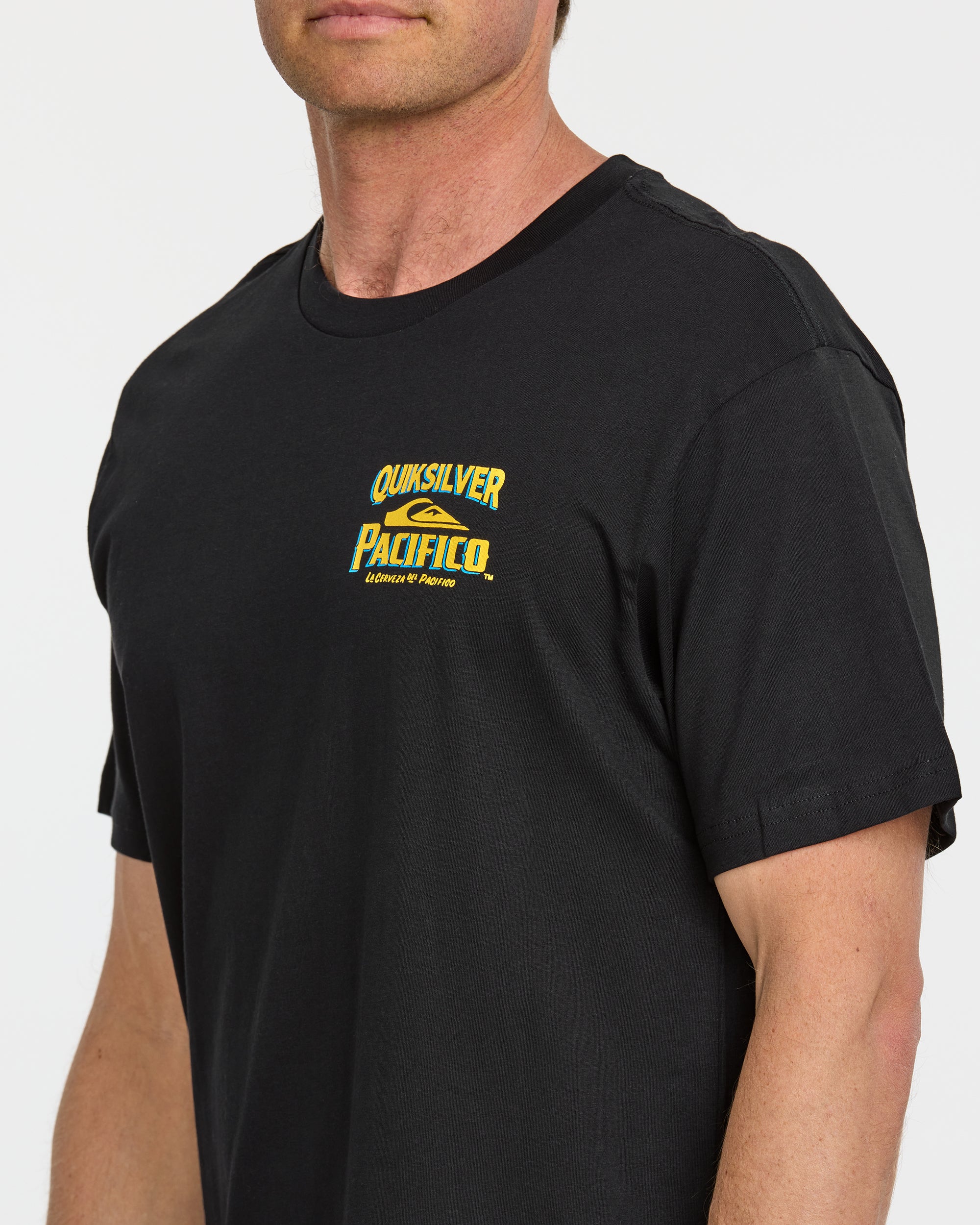 Quiksilver x Pacifico Signage T-Shirt - Black - Image 8