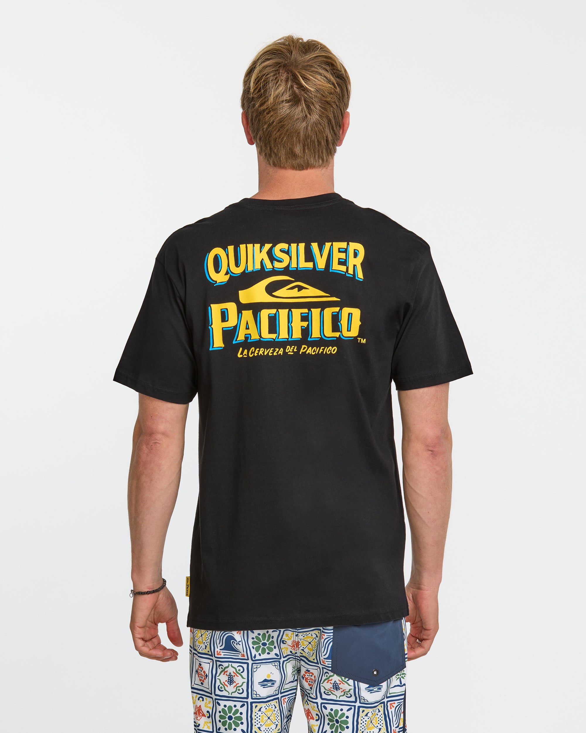 Quiksilver x Pacifico Signage T-Shirt - Black - Image 5