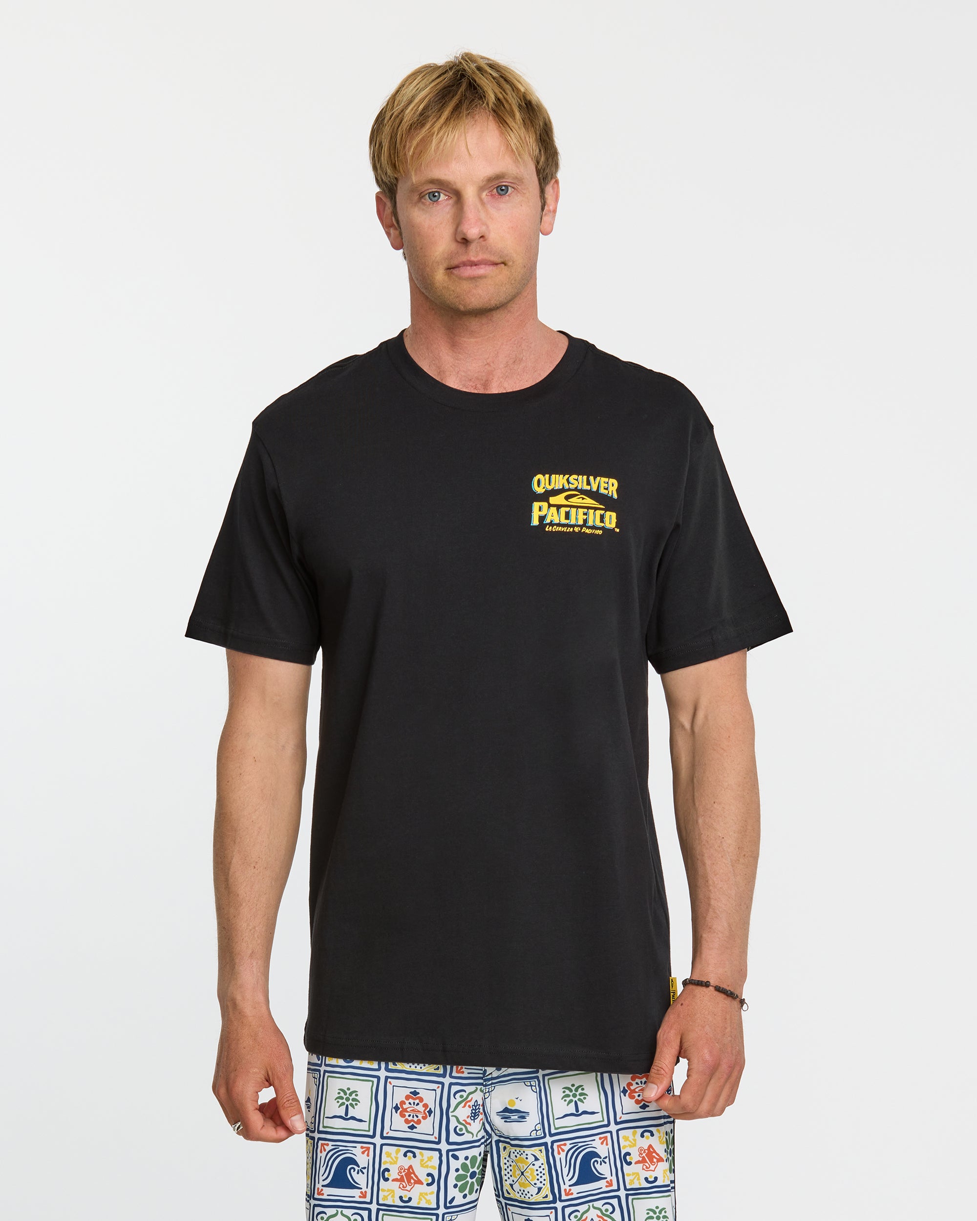Quiksilver x Pacifico Signage T-Shirt - Black - Image 4
