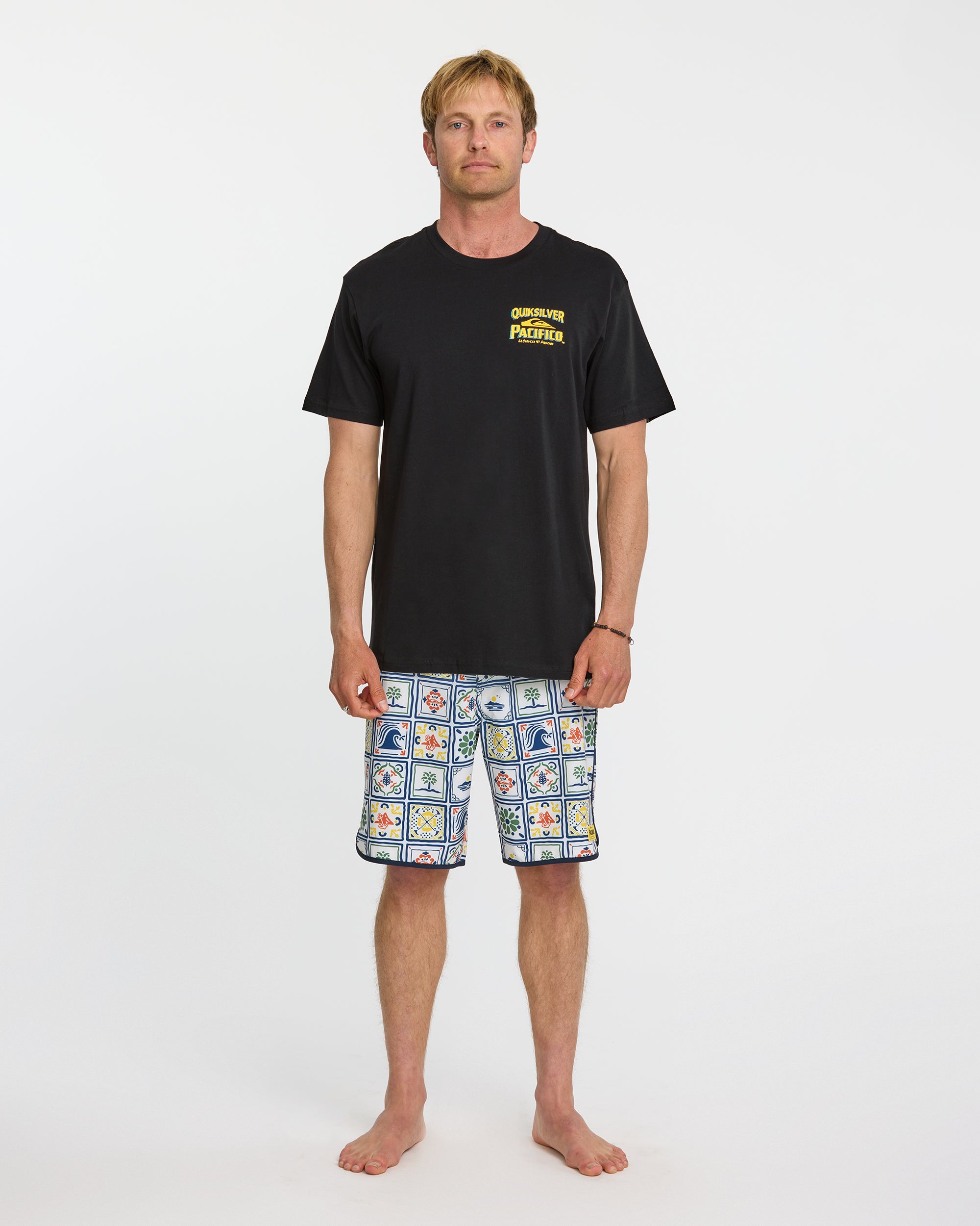 Quiksilver x Pacifico Signage T-Shirt - Black - Image 6