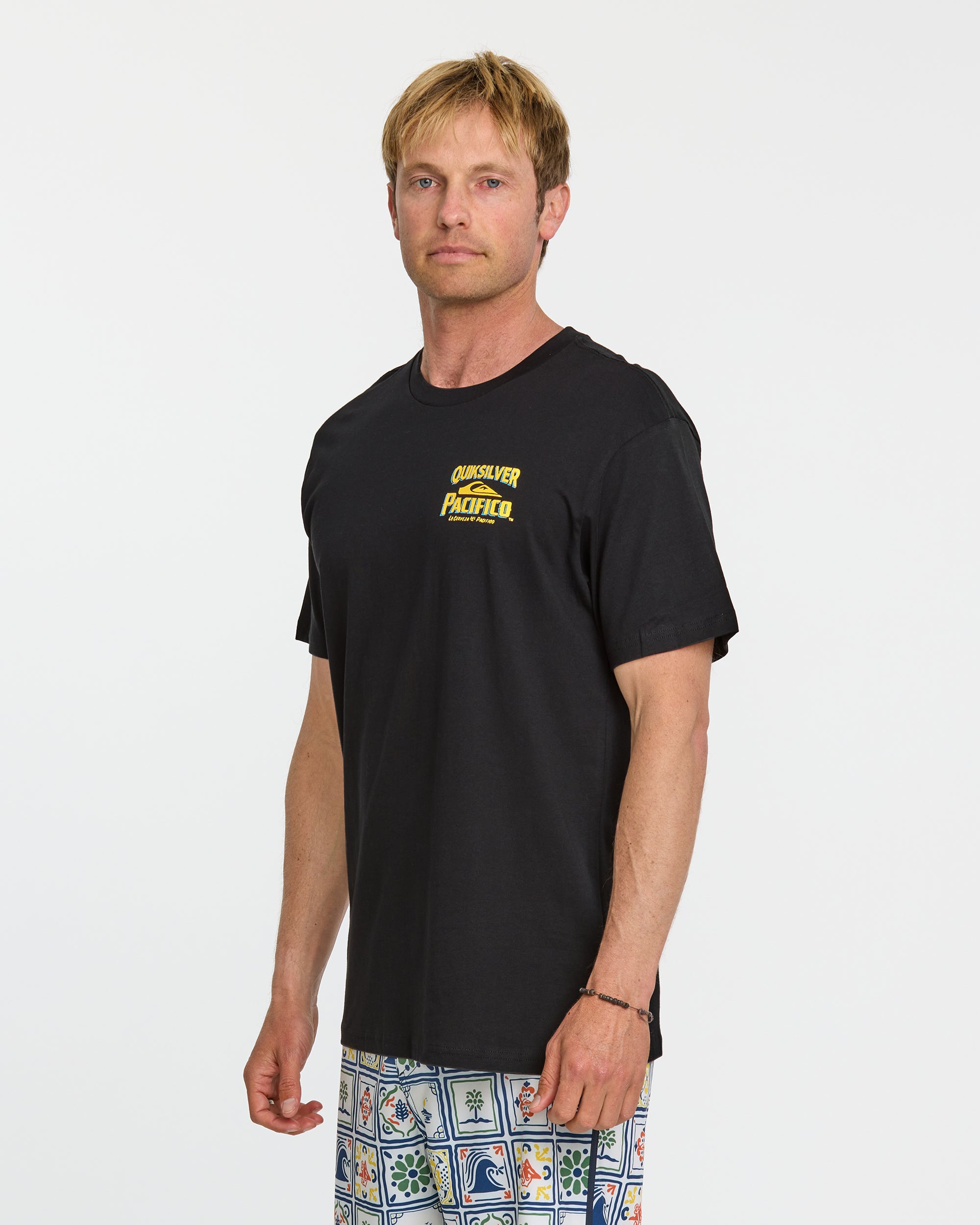 Quiksilver x Pacifico Signage T-Shirt - Black - Image 7