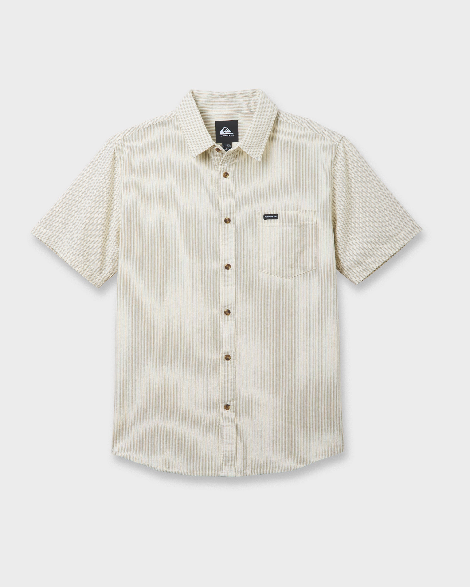 Oxford Stripe Classic Short Sleeve Shirt - Moonstruck - Image 5