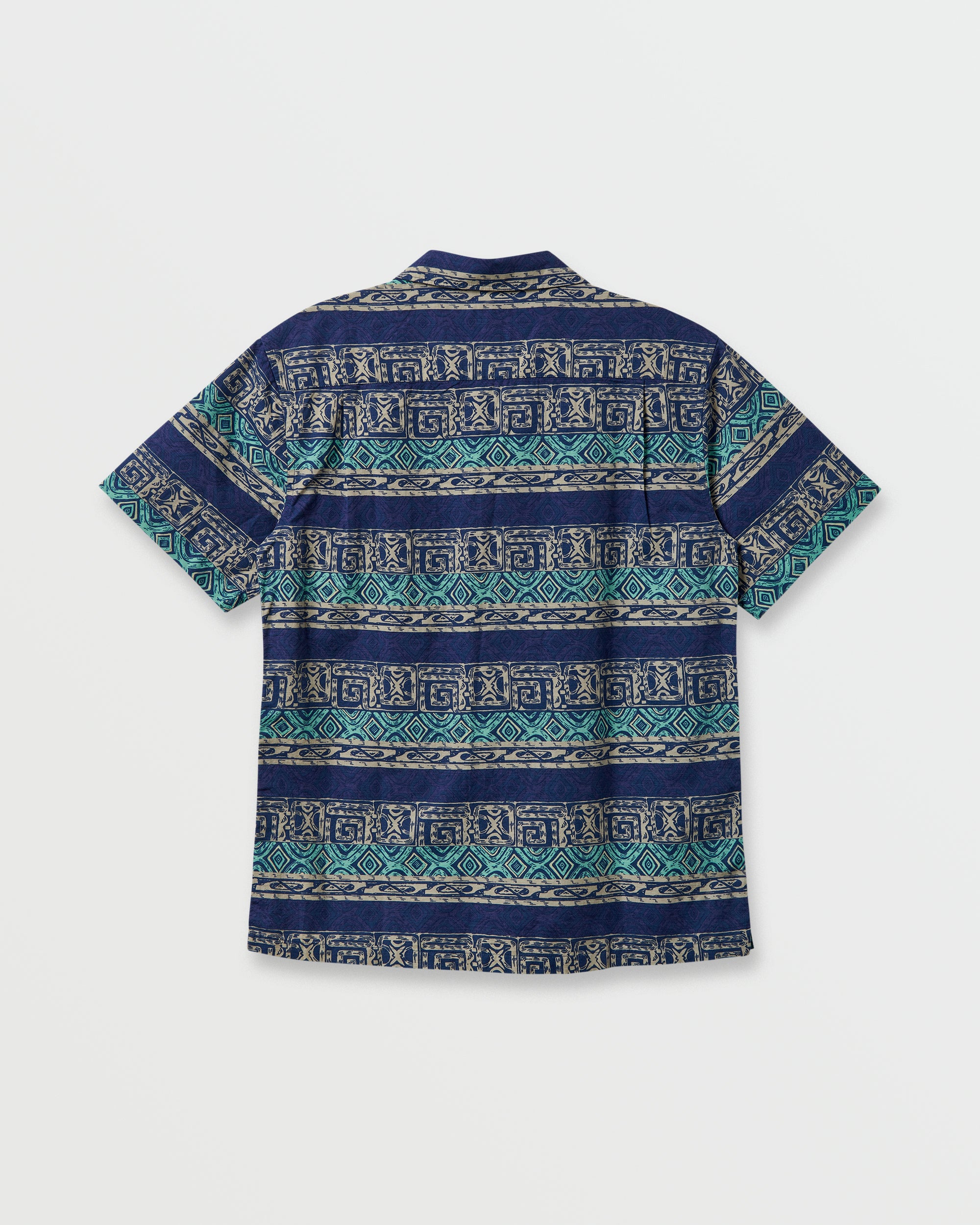 Global Heat Casual Short Sleeve Shirt - Turbo Blue - Image 2