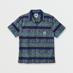Global Heat Casual Short Sleeve Shirt - Turbo Blue