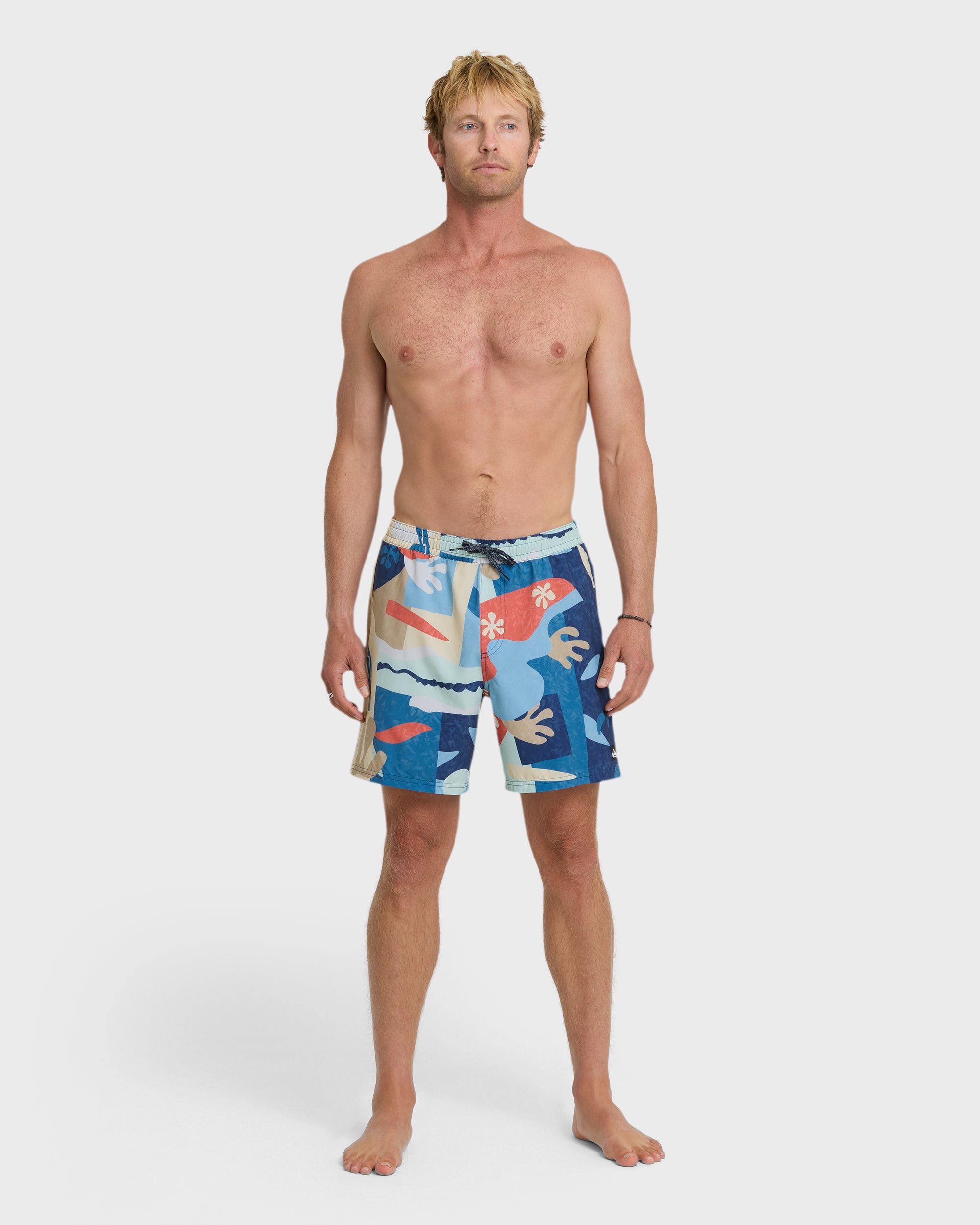 Surfsilk Mix 17 Nb Swim Trunks - Cream - Image 3