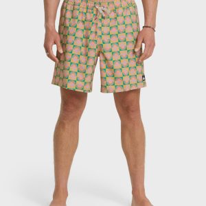 Surfsilk Mix 17 Nb Swim Trunks - Mustard