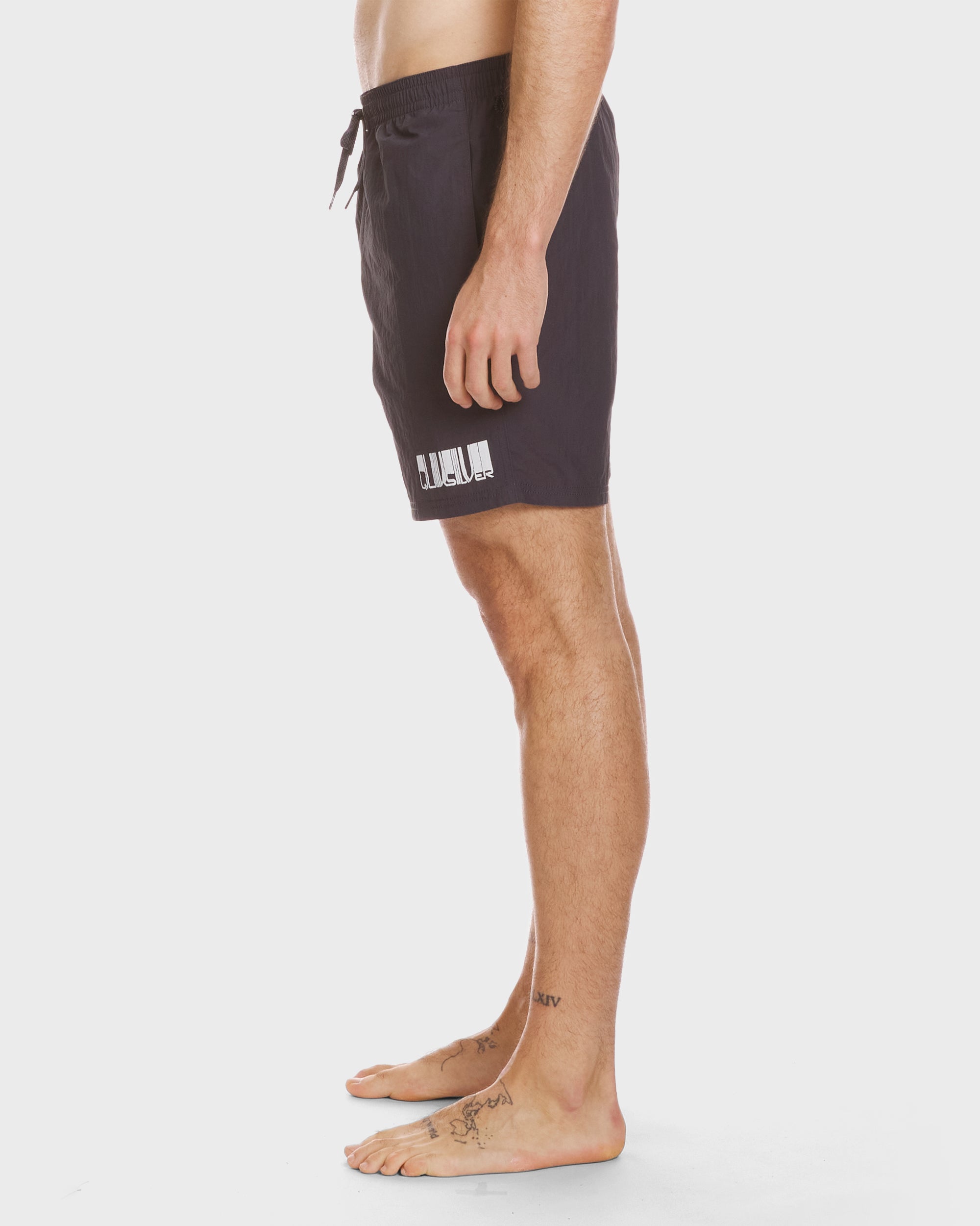 Nylon 18 Swim Trunks - Black - Image 3