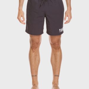 Nylon 18 Swim Trunks - Black