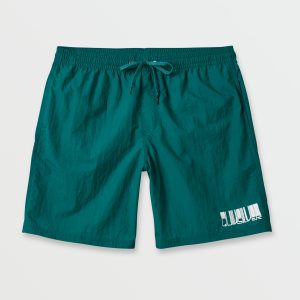 Nylon 18 Swim Trunks - Dk Teal