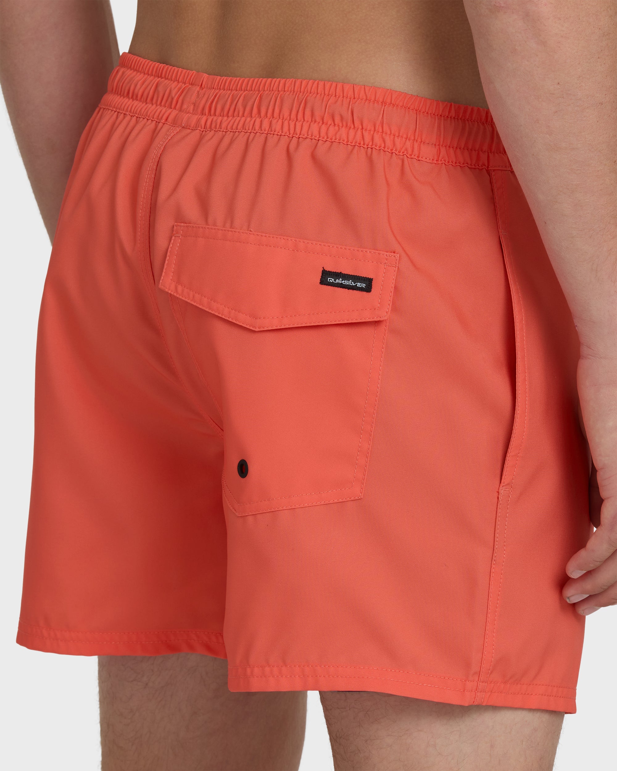 Everyday Solid 15 Swim Trunks - Hot Coral - Image 5