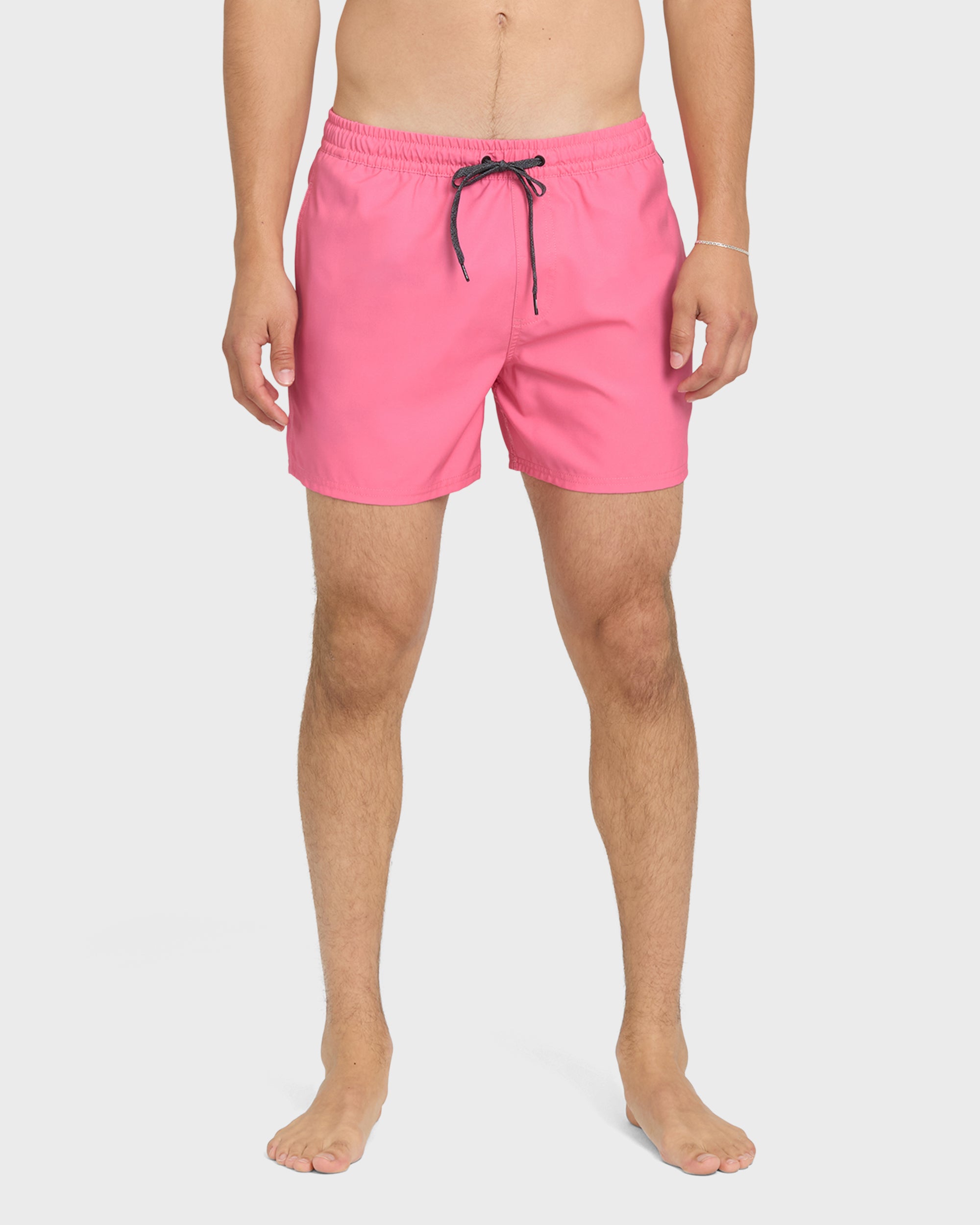 Everyday Solid 15 Swim Trunks - Pink Lemonade