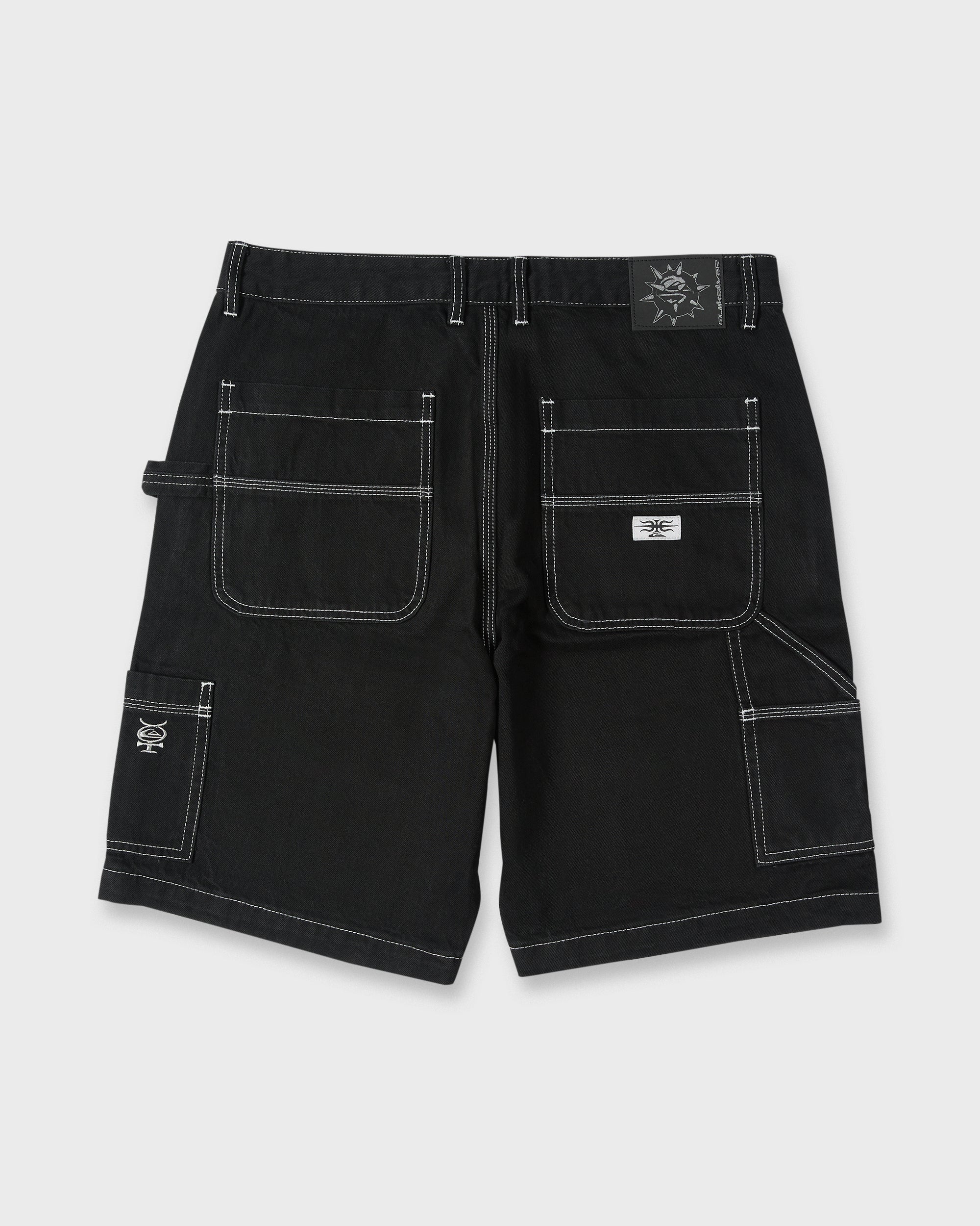 Mercury Carpenter Denim Short - Black - Image 7