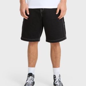 Mercury Carpenter Denim Short - Black