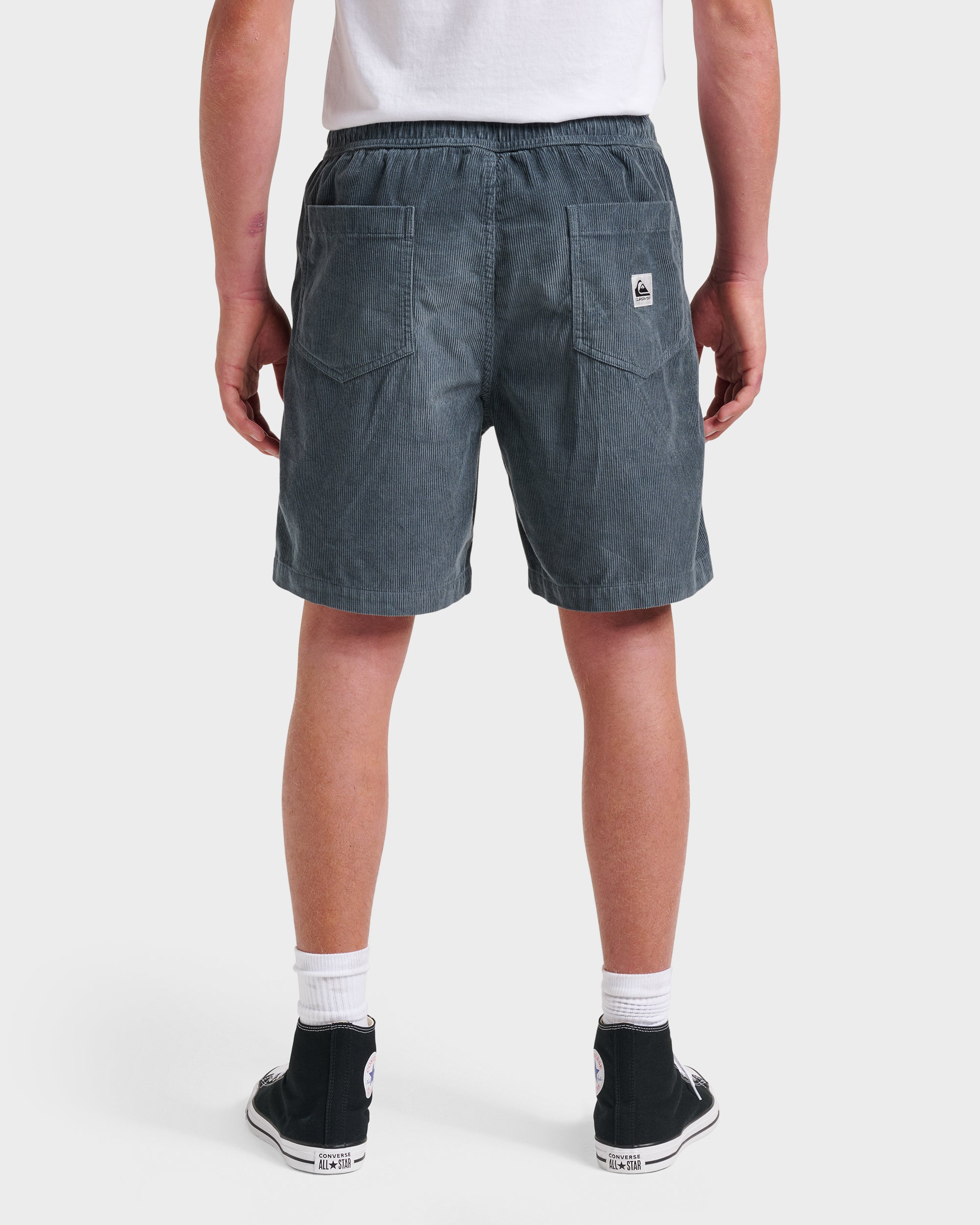 Taxer Corduroy Shorts - Granite Gray - Image 2