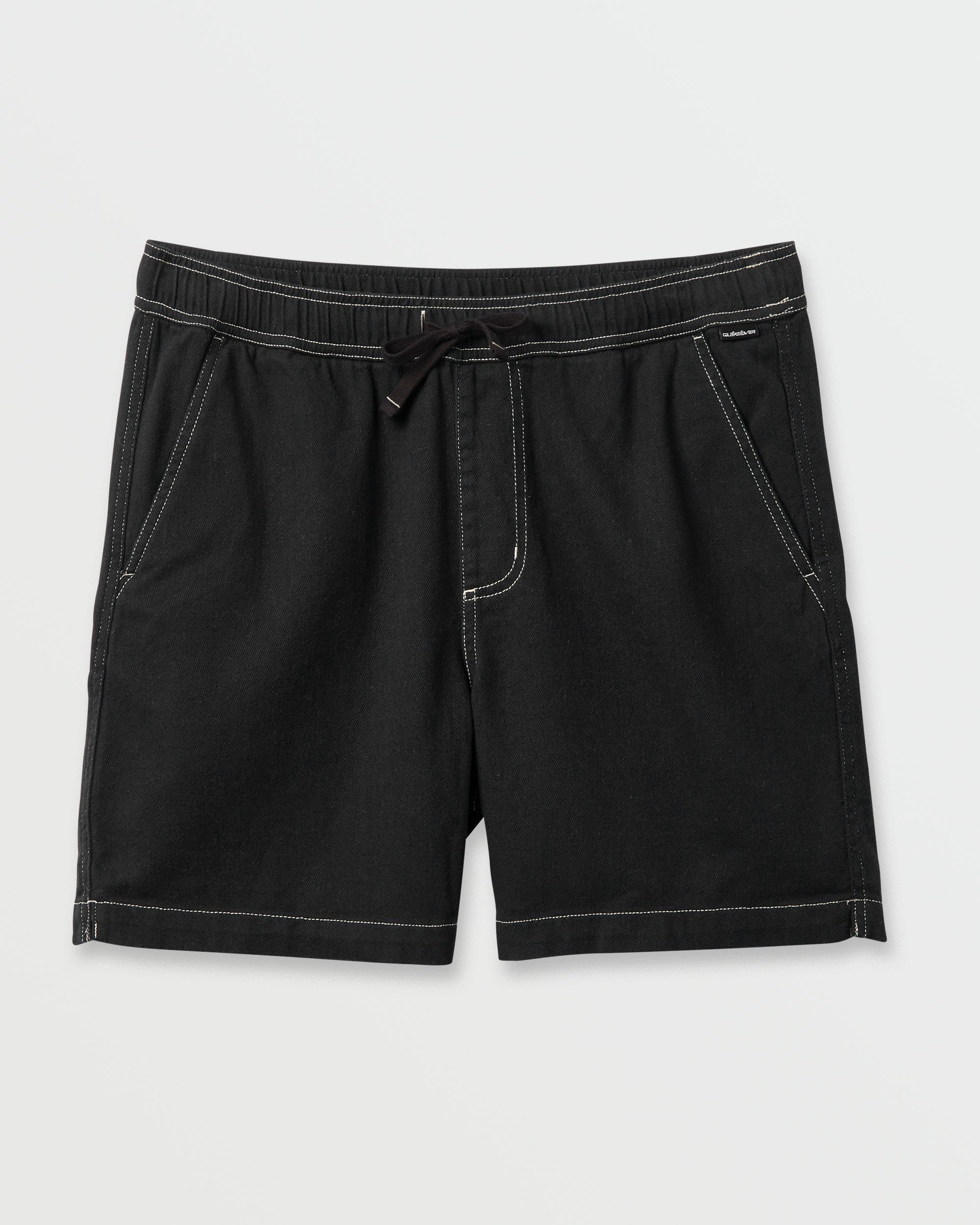 Taxer Big Twill Shorts - Black