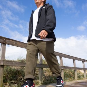 Stretch Canvas Beach Pants - Army
