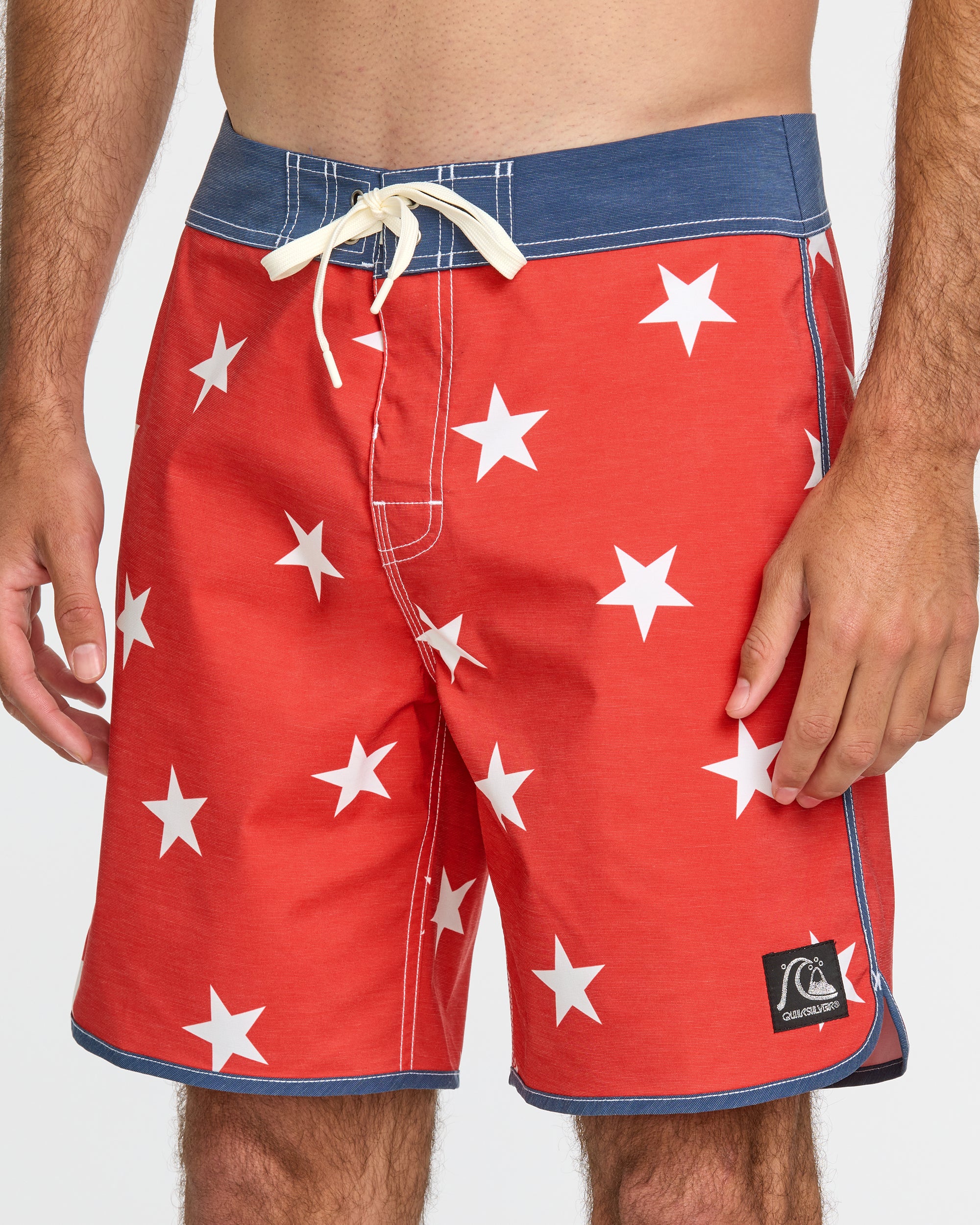 Original Stars 18 Boardshorts - High Risk Red - Image 5