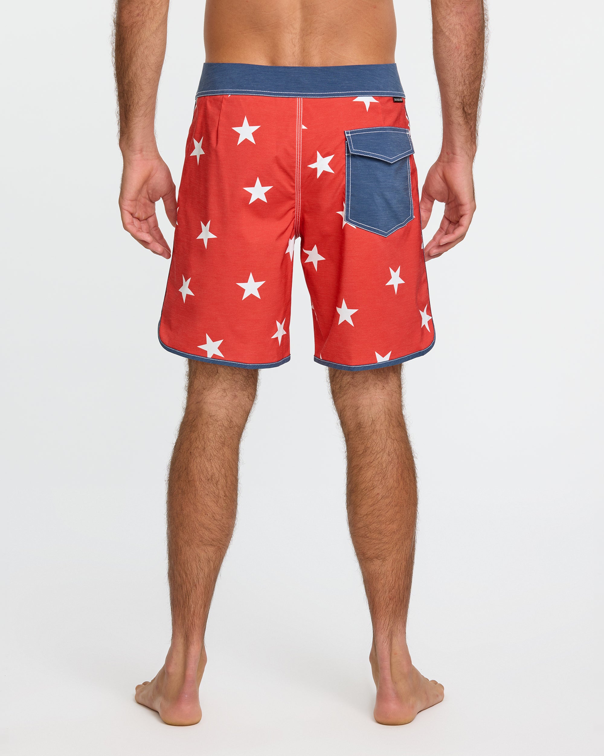 Original Stars 18 Boardshorts - High Risk Red - Image 2