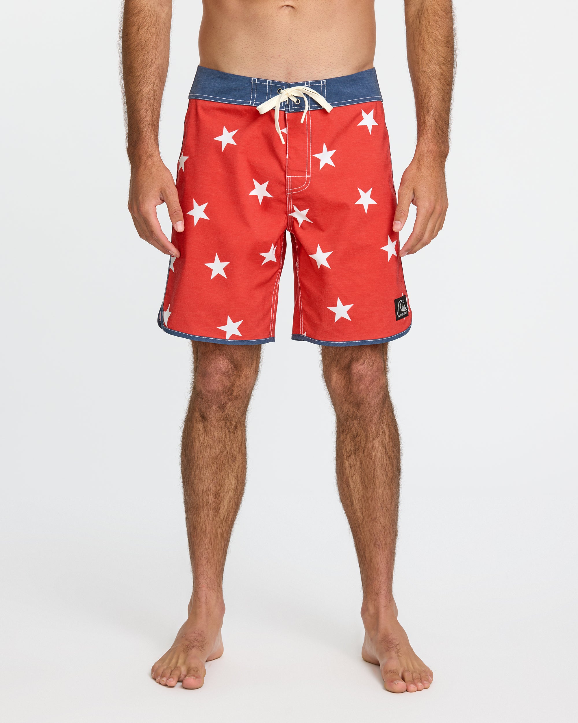 Original Stars 18 Boardshorts - High Risk Red