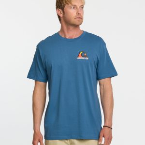 Bubble Fade T-Shirt - Copen Blue