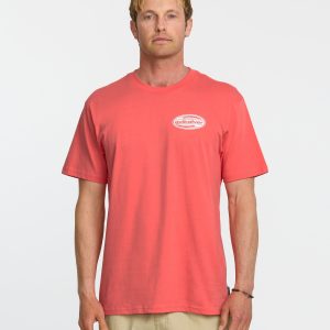 2000S Boarding T-Shirt - Coral
