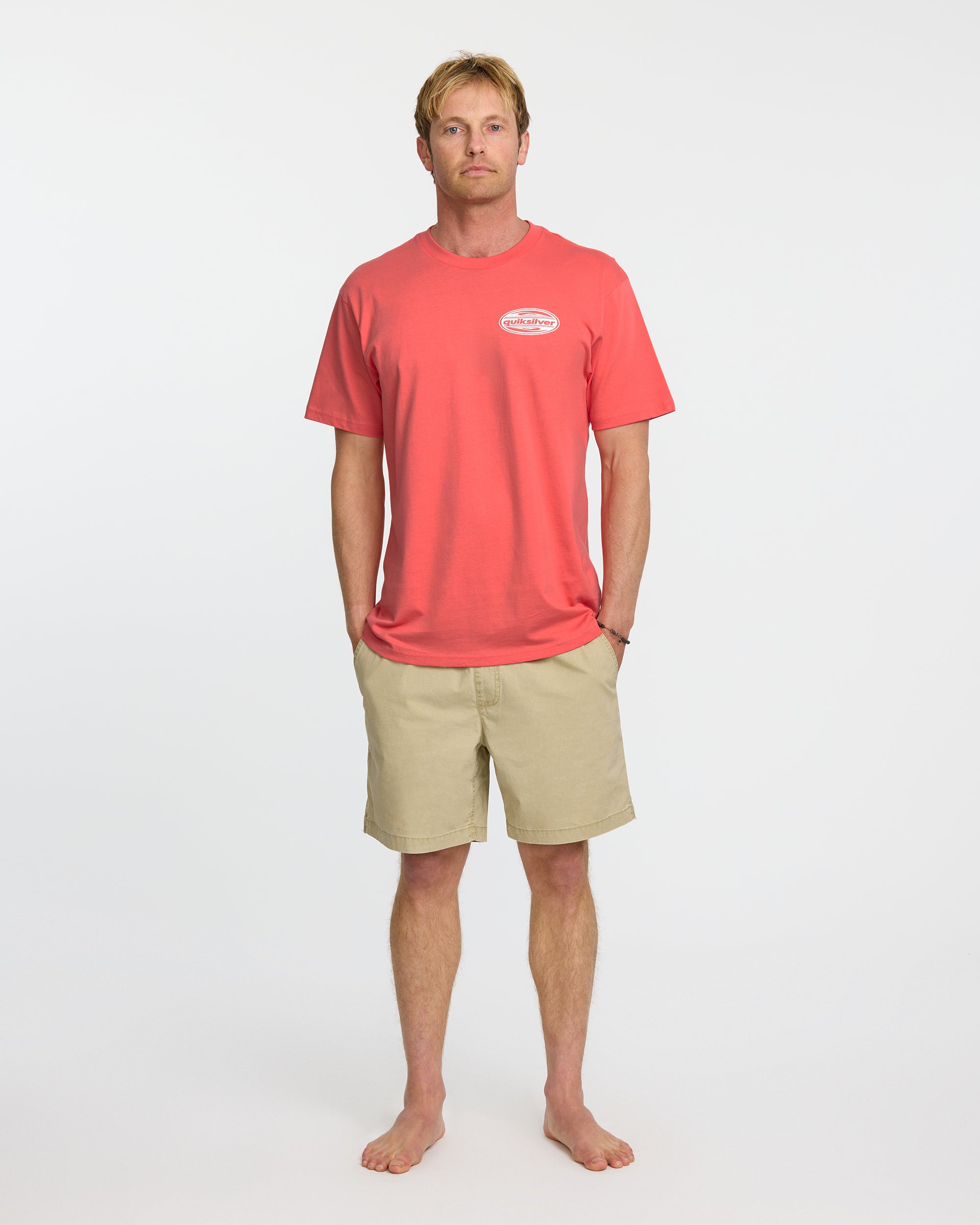 2000S Boarding T-Shirt - Coral - Image 3